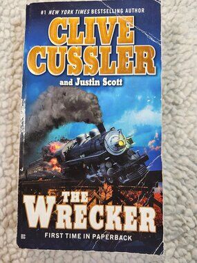 🎁5/$25 Clive Cussler, Justin Scott The Wrecker Paperback Berkley 2010 Thriller